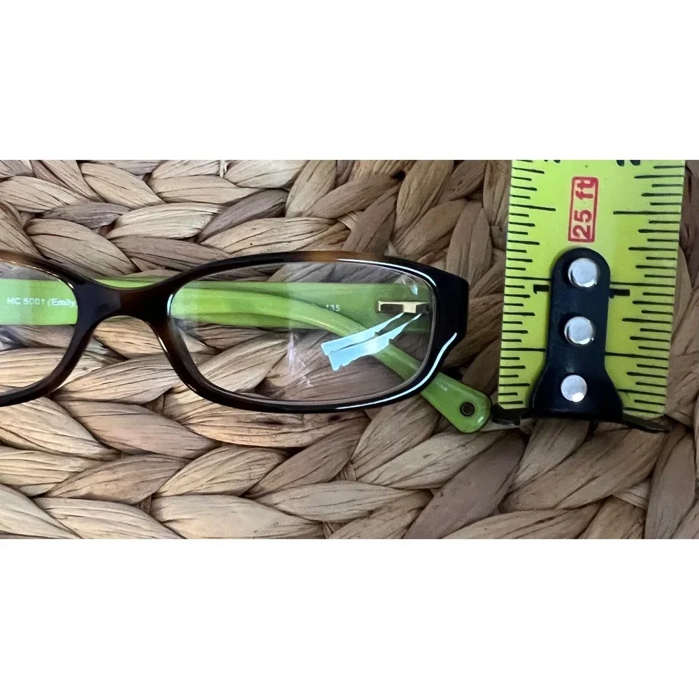 Coach HC 6001 Emily Tortoise Lime Green Eyeglass Frames with Case HC6001